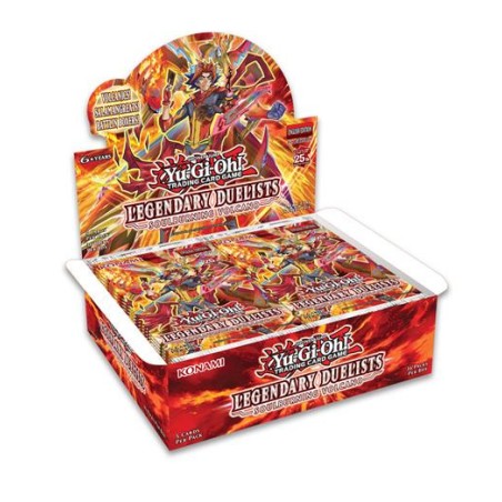 KONAMI - BOX YU-GI-OH! - LEGENDARY DUELISTS: SOULBURNING VOLCANO (36 BUSTE) - ITA